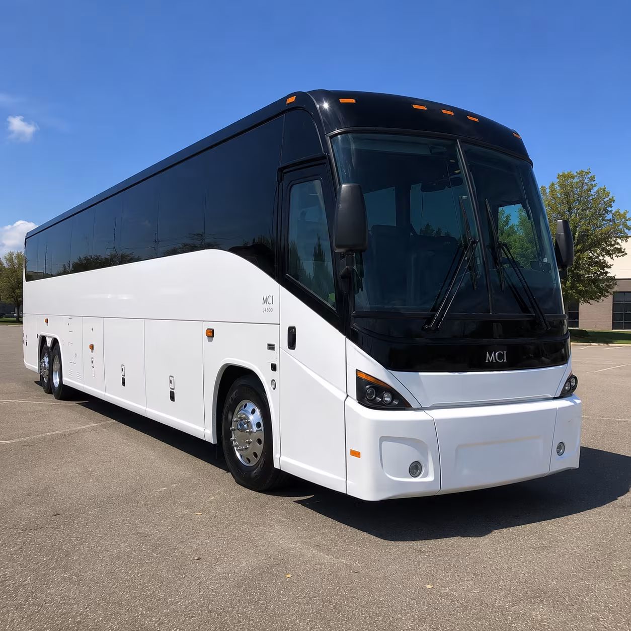 perris 45 passenger charter bus