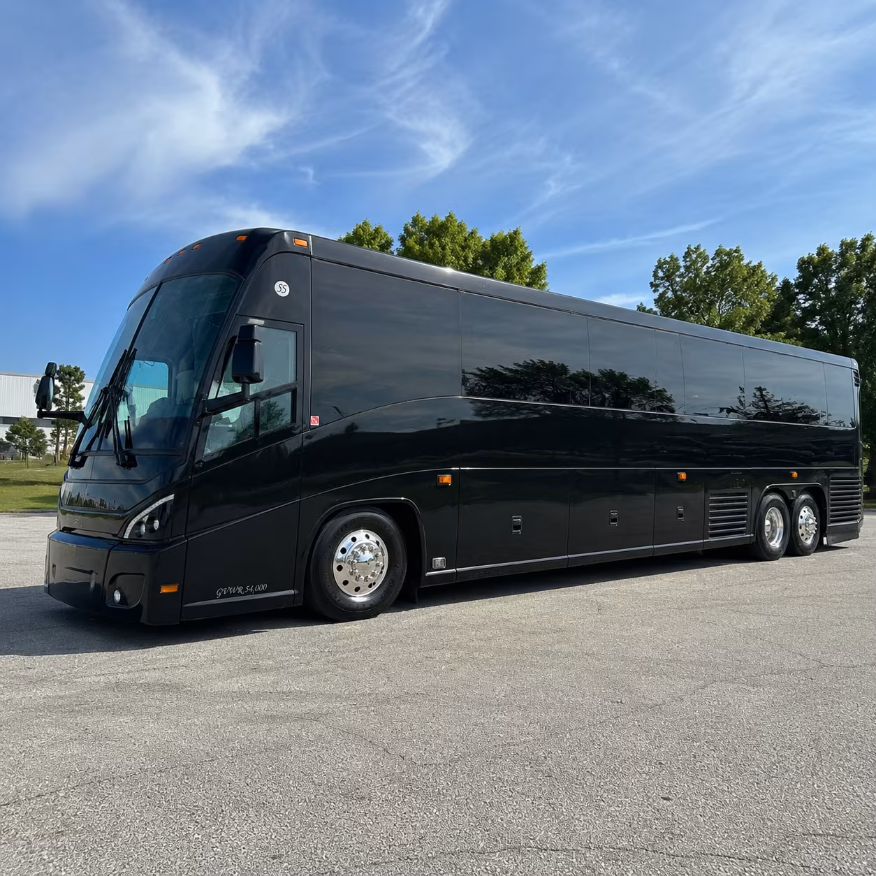 perris 47 passenger charter bus
