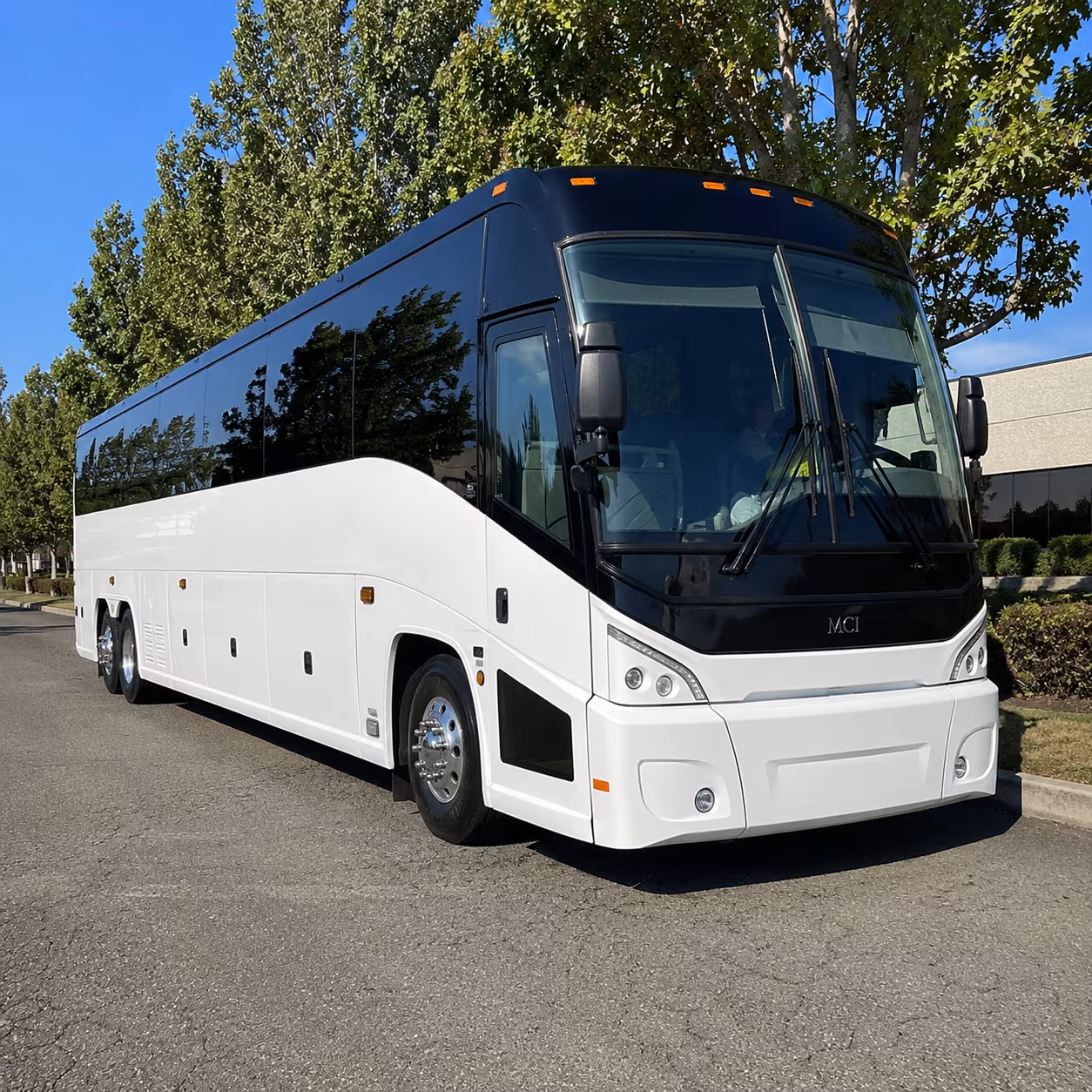 perris 50 passenger charter bus